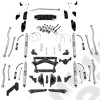 Kit réhausse Long Arm avec Coilover (réhausse réglable 3.5" à 5.5") pour Jeep Wrangler JK