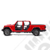 Kit de 2 demi portes tubulaires arrière (gauche et droit) pour Jeep Gladiator JT