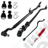 Kit réparation pour tremblements train avant "Death Wobble" pour Jeep Wrangler JL