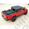 Partie SOFT TOP - Bâche JT Soft Top SUNTOP - Couleur : Black Diamond - Jeep Gladiator JT