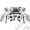 Kit réhausse Long Arm 6" , PRO COMP, avec amortisseurs à réservoir, Wrangler JK