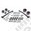 Kit de cales de réhausse +2" (+5cm) en polyuréthane pour Jeep Wrangler JL