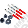 Kit réhausse de 4 cales en polyuréthane avec 4 amortisseurs +2" (+5cm) - Jeep Grand Cherokee WJ / WG - 695N