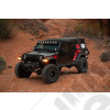 Rampe de 8 phares LED de 50" complète KC Hilites pour Jeep Wrangler JL