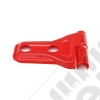 KENJCHP-RED-JLU Kit enjoliveurs de charnières de portes (couleur: rouge) Jeep Wrangler JL (2 portes) (pour le Unlimited prendre 2 jeux)