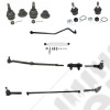 Kit réparation pour tremblements train avant "Death Wobble" pour Jeep Wrangler TJ