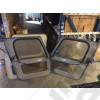 Occasion: Kit de 2 portes en toiles (coin carrés) (couleur: bleu) Jeep CJ7 et Wrangler YJ