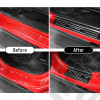 Kit de 4 protections de seuils de portes avant et arrière noirs "1941" pour Jeep Wrangler JL Unlimited (4 portes)