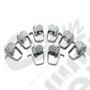 Kit de 8 clips de maintien de plaquettes de frein avant Jeep Wrangler J8 (Version militaire) - 5161765AA