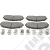 Kit de plaquettes de frein avant (avec clips) pour Jeep Wrangler JL - Avec des disques de frein avant de 1,1 pouce (2,79cm) d'épaisseur. - 68456066AA / 68456066 / CR-68456066AA / 0321.30