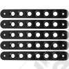 Kit enjoliveurs de portes en aluminium noir Jeep Wrangler JK Unlimited (4 portes) 
