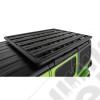 Kit galerie Pioneer Rhino-Rack (1800x1430mm) avec système Backbone et pieds RLT600 pour Jeep Wrangler JL Unlimited (4 portes) - 1579.39PRR2 / RHR-RLT600 + RHR-RJLB1 + RHR-QMFK05 + RHR-RLT600H + RHR-QMVA05 + RHR-62108 / RHR-JC-01646