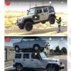 Galerie de toit Jeep Wrangler JL (4 portes) 