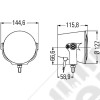 Lampe portée Halogène H1 Hella Luminator X (unitaire)