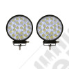 Kit 2 Projecteurs de lumière LED universel (de 12V à 24V) 72Watts Diamètre : 12cm - LED870 / FR-YW / B071V626V6