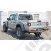Ligne d'échappement en acier inox Atak Cat-Back BORLA avec sortie noire pour moteur 3.6L V6 pour Jeep Gladiator JT - 140813CB / 140813-CB