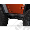 Kit de protections et marchepieds noir - Jeep Wrangler JK (2 portes) - SB76638
