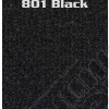 Moquette d'intérieur noire pour Jeep Wrangler JK Unlimited (4 portes) phase 2