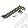 Kit de marchepieds tubulaire noir - Jeep Wrangler JK (2 portes) - NB30062