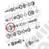 Pignon de 1ere pour boite à vitesses NV2550 Jeep Wrangler TJ et Cherokee Liberty KJ