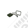 Door Mirror Kit, CJ-Style, Black; 87-95 Jeep Wrangler YJ
