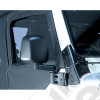Door Mirror, Right, Black; 87-06 Jeep Wrangler YJ/TJ