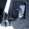Door Mirror, Left, Black; 87-06 Jeep Wrangler YJ/TJ