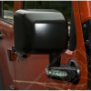 Door Mirror, Right, LED Turn Signal, Black; 07-18 Jeep Wrangler JK