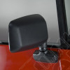 Door Mirror, Right, Black; 87-95 Jeep Wrangler YJ