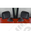 Door Mirror Kit, Black; 87-95 Jeep Wrangler YJ