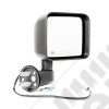 Door Mirror, Right, Power, Heated, Black; 2014 Jeep Wrangler JK