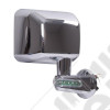 Door Mirror, Right, LED Turn Signal, Chrome; 07-18 Jeep Wrangler JK