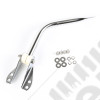 Door Mirror Arm, Right, Chrome; 55-86 Jeep CJ