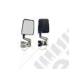 Door Mirror Kit, LED Turn Signals, Chrome; 87-02 Jeep Wrangler