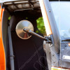 Quick Release Mirror, Round, Black 97-18 Wrangler TJ/LJ/JK/JKU