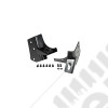 Light Mount Bracket Kit, Windshield; 97-06 Jeep Wrangler TJ