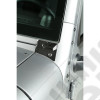 Light Mount Bracket Kit, Windshield, Textured Black 07-18 Wrangler JK