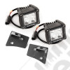 Light Kit, Windshield Mounted, Dual Beam, Square; 07-18 Wrangler JK