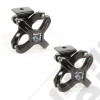 X-Clamp Kit, Black, 2.25-3 Inches