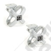 X-Clamp Kit, Silver, 2.25-3 Inches