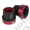 Axle Tube Seal Kit, Front, Red; 84-06 Jeep Cherokee/Wrangler XJ/TJ
