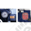 Stone Guard Kit, Stainless Steel 97-06 Jeep Wrangler TJ