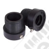 Axle Tube Seal Kit, Front, Black; 84-06 Jeep Cherokee/Wrangler XJ/TJ