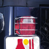 Euro Guard Kit, Tail Light, Stainless Steel 76-06 Jeep CJ/Wrangler
