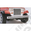 Bumper, Front, Stainless Steel; 87-95 Jeep Wrangler YJ