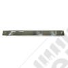 Bumper Overlay, Front, Stainless Steel; 76-86 Jeep CJ