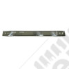 Bumper Overlay, Front, Stainless Steel; 87-95 Jeep Wrangler YJ