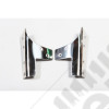 Windshield Hinge Kit, Stainless Steel 07-18 Jeep Wrangler JK
