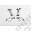 Hood Catch Kit, Stainless Steel; 41-95 Jeep CJ/Wrangler YJ