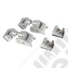 Hood Catches - Silver - Jeep Wrangler JL (2018-2020) Gladiator JT (2020-)